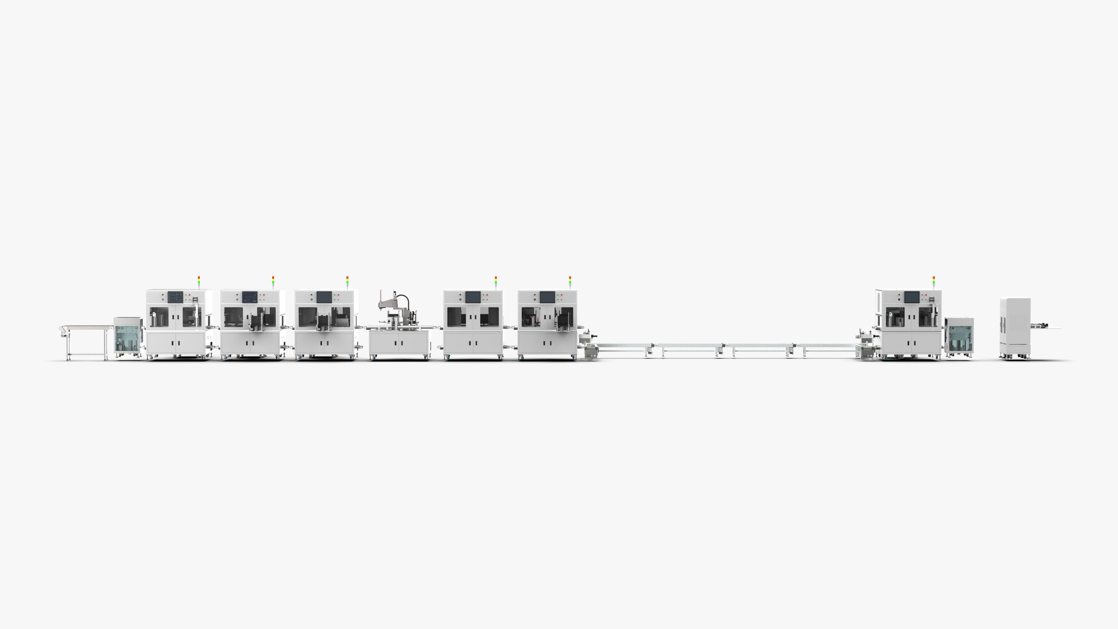 Automatic 8-Channel TR Component Integrated Assembly Line 3D model_5