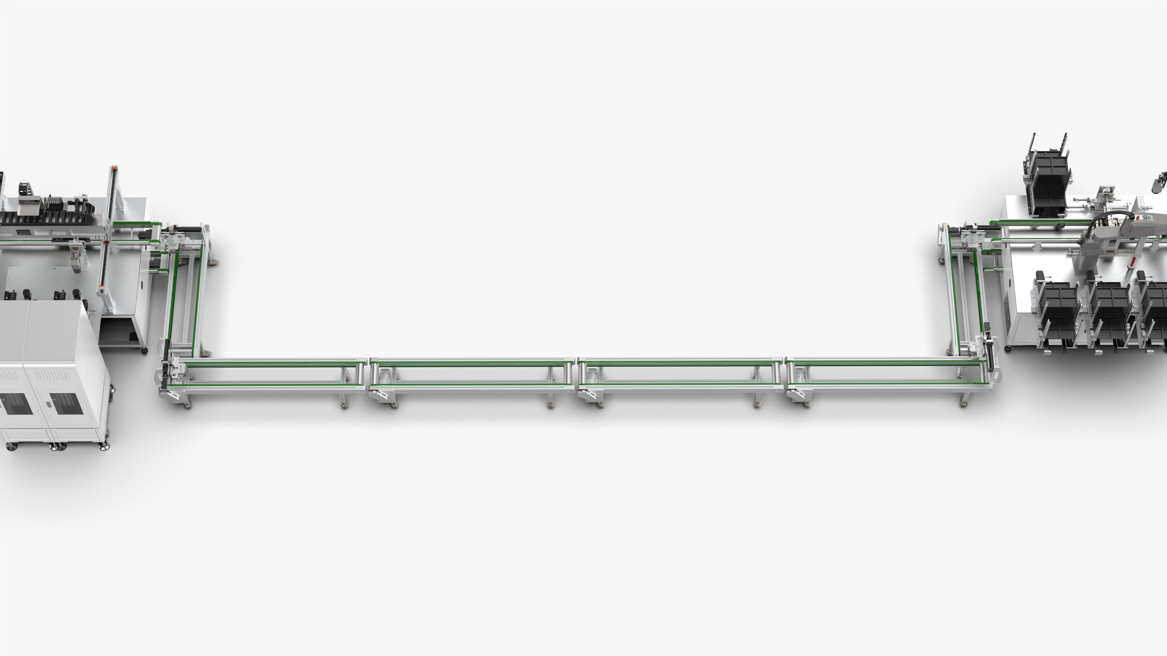 Automatic 8-Channel TR Component Integrated Assembly Line 3D model_34