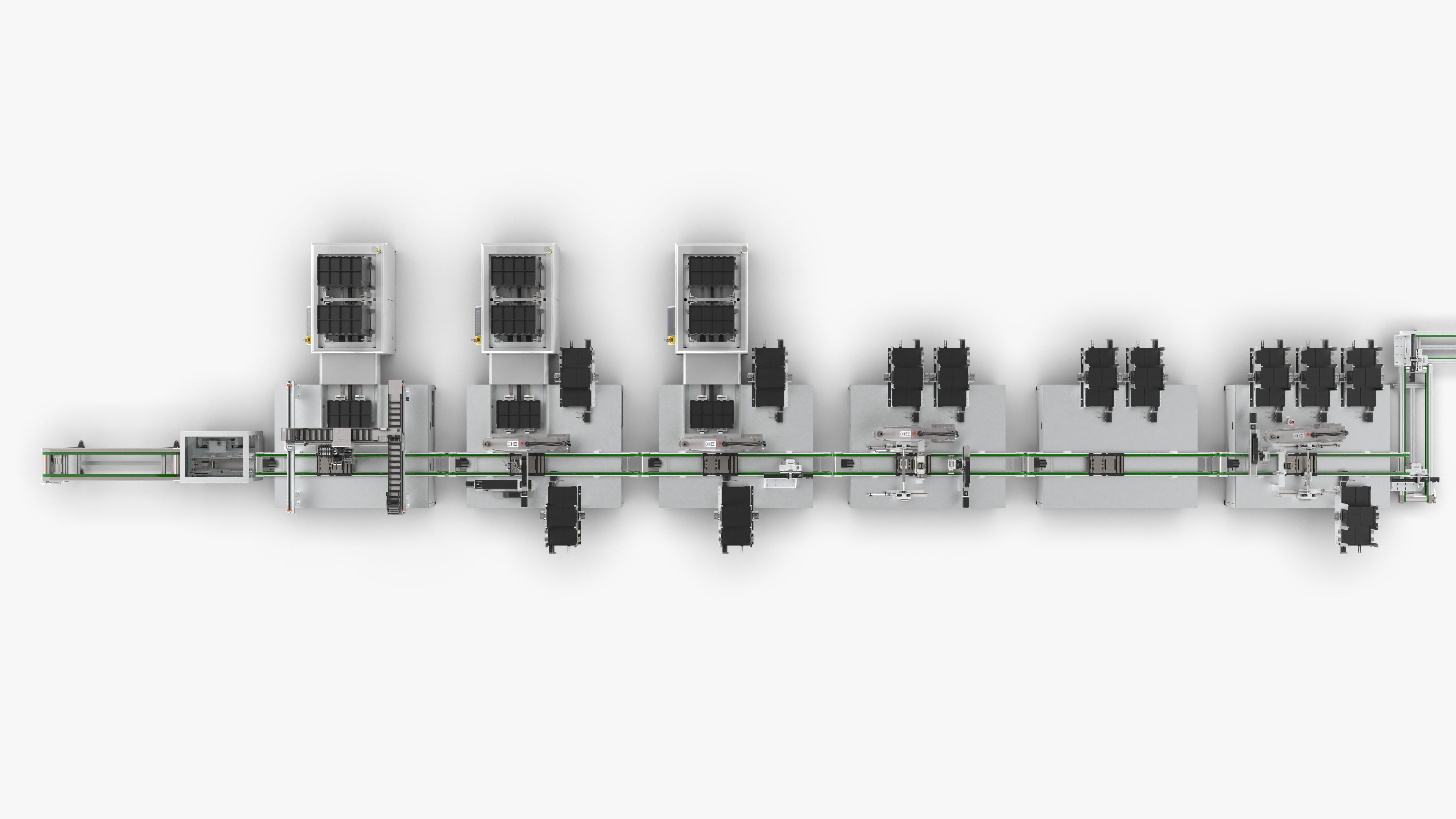 Automatic 8-Channel TR Component Integrated Assembly Line 3D model_10
