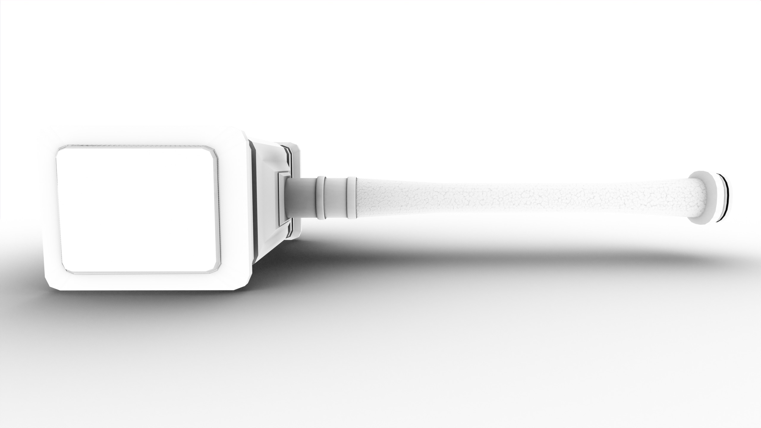 Game Ready necrotic hammer Low-poly 3D model_23