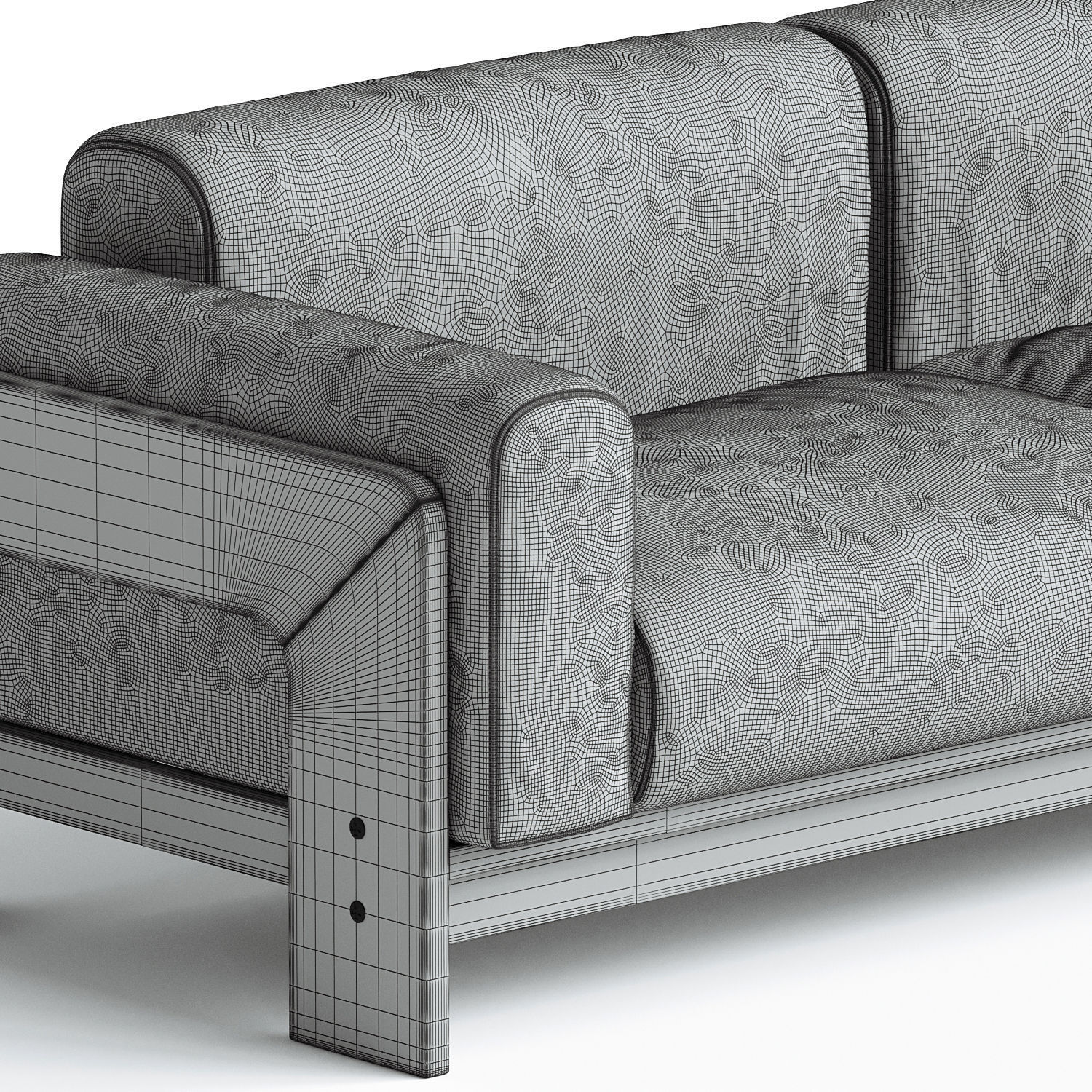 Bastiano Sofa 3D model_2