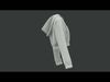 Nylon Hoodie 3D model_1