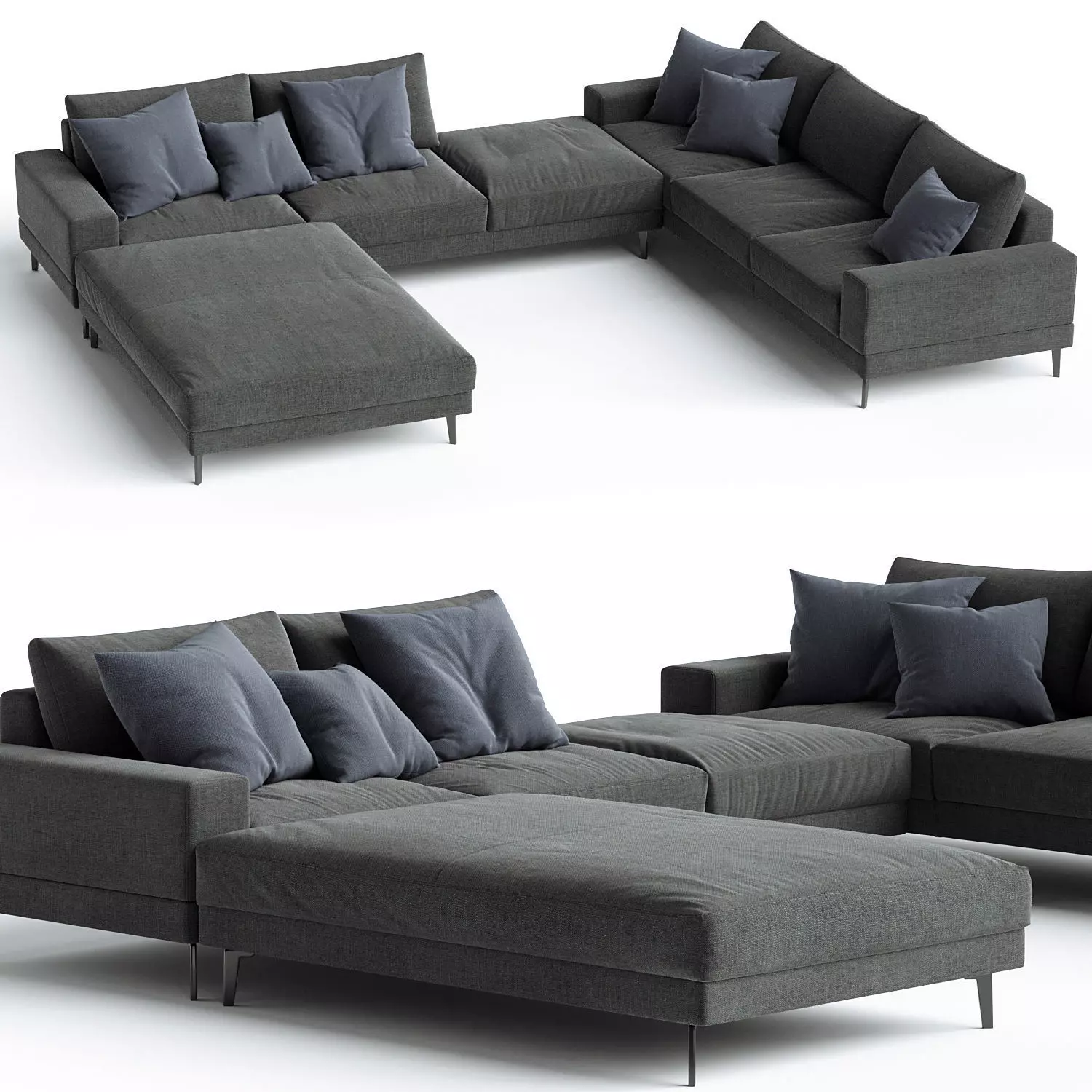 Nelson Sofa Combination Dema Design C Bimbi 3D model_0