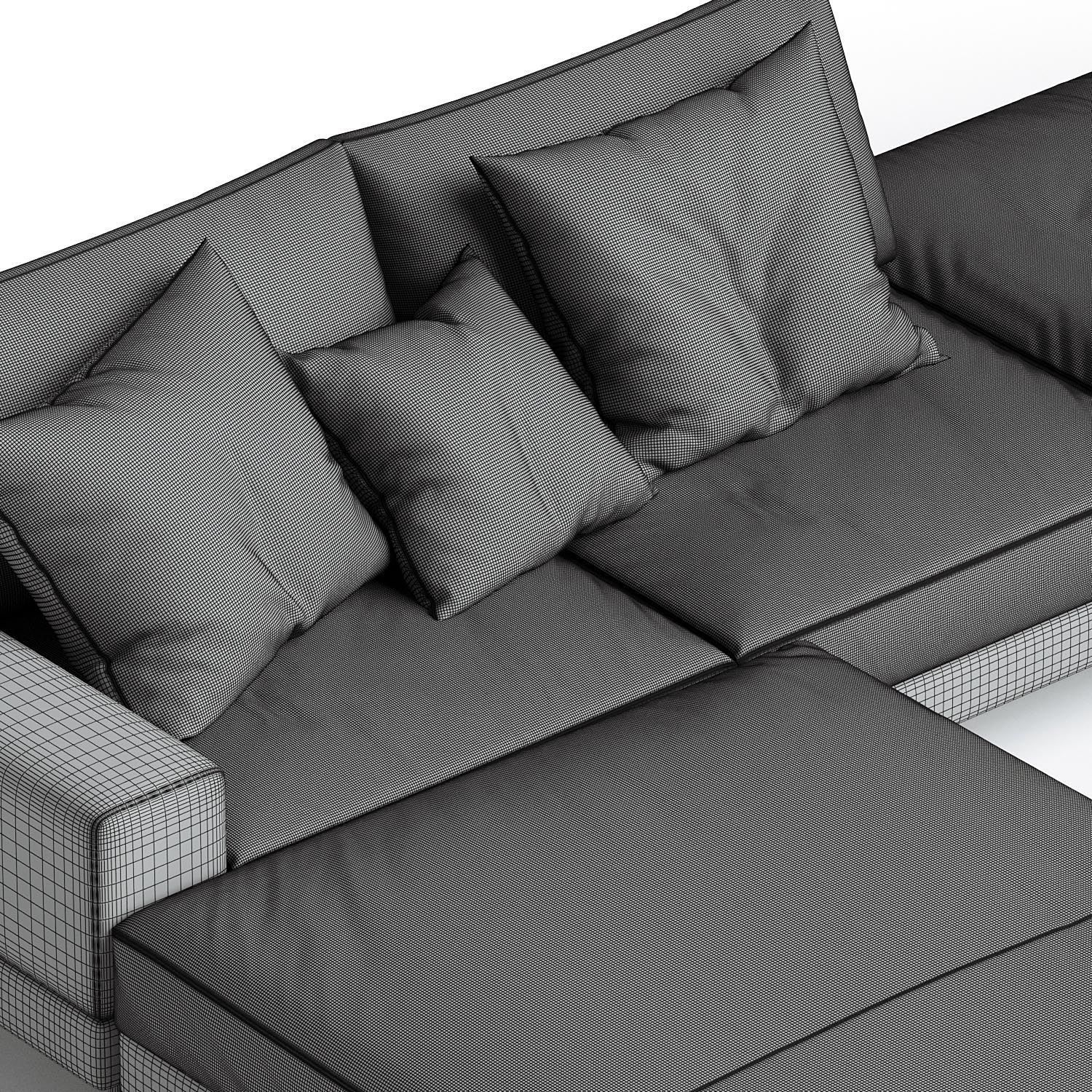 Nelson Sofa Combination Dema Design C Bimbi 3D model_2