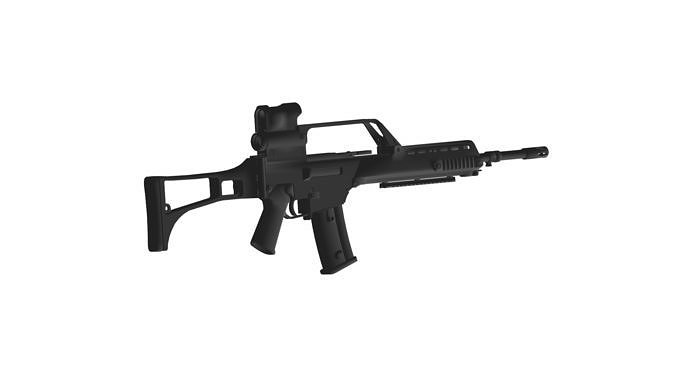 Heckler Koch G36 3D model