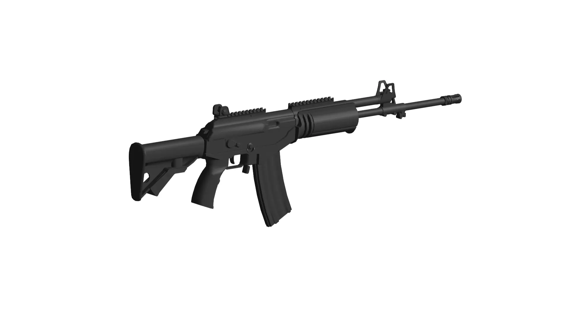 ACE Assault Rifle 3D model