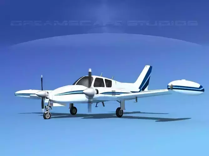 Cessna 310 V13 3D model