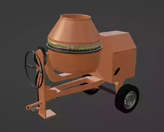 concrete mixer mezcladora de concreto trompo para cemnto