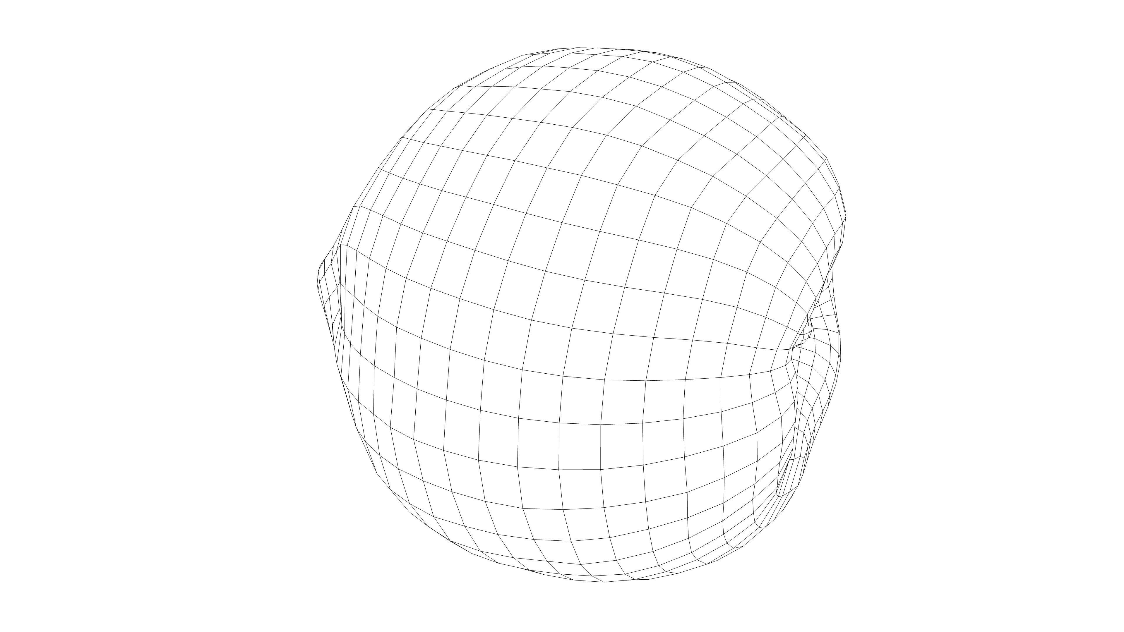 Photorealistic 3D scan of peach Low-poly 3D model_19