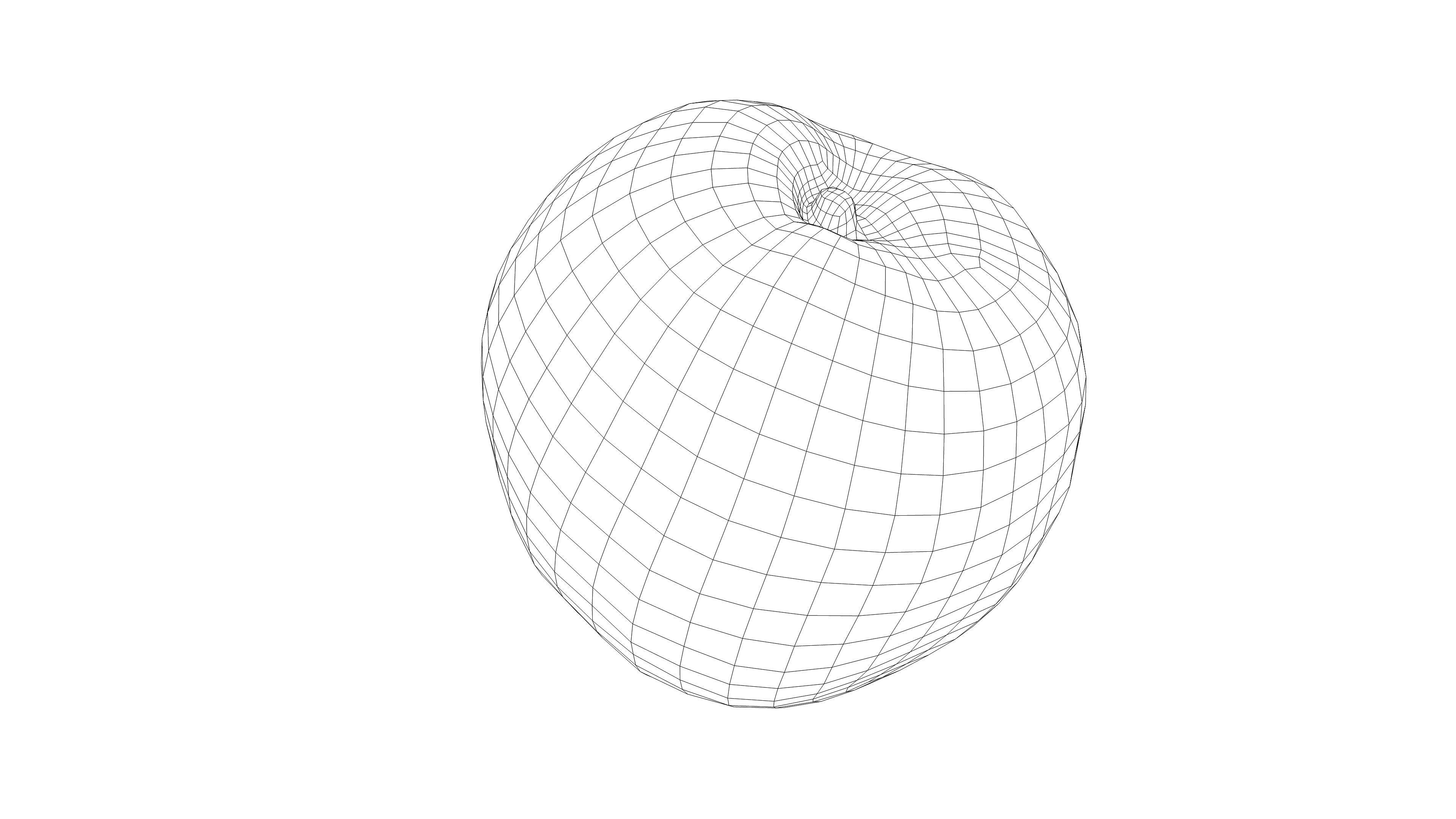 Photorealistic 3D scan of peach Low-poly 3D model_16