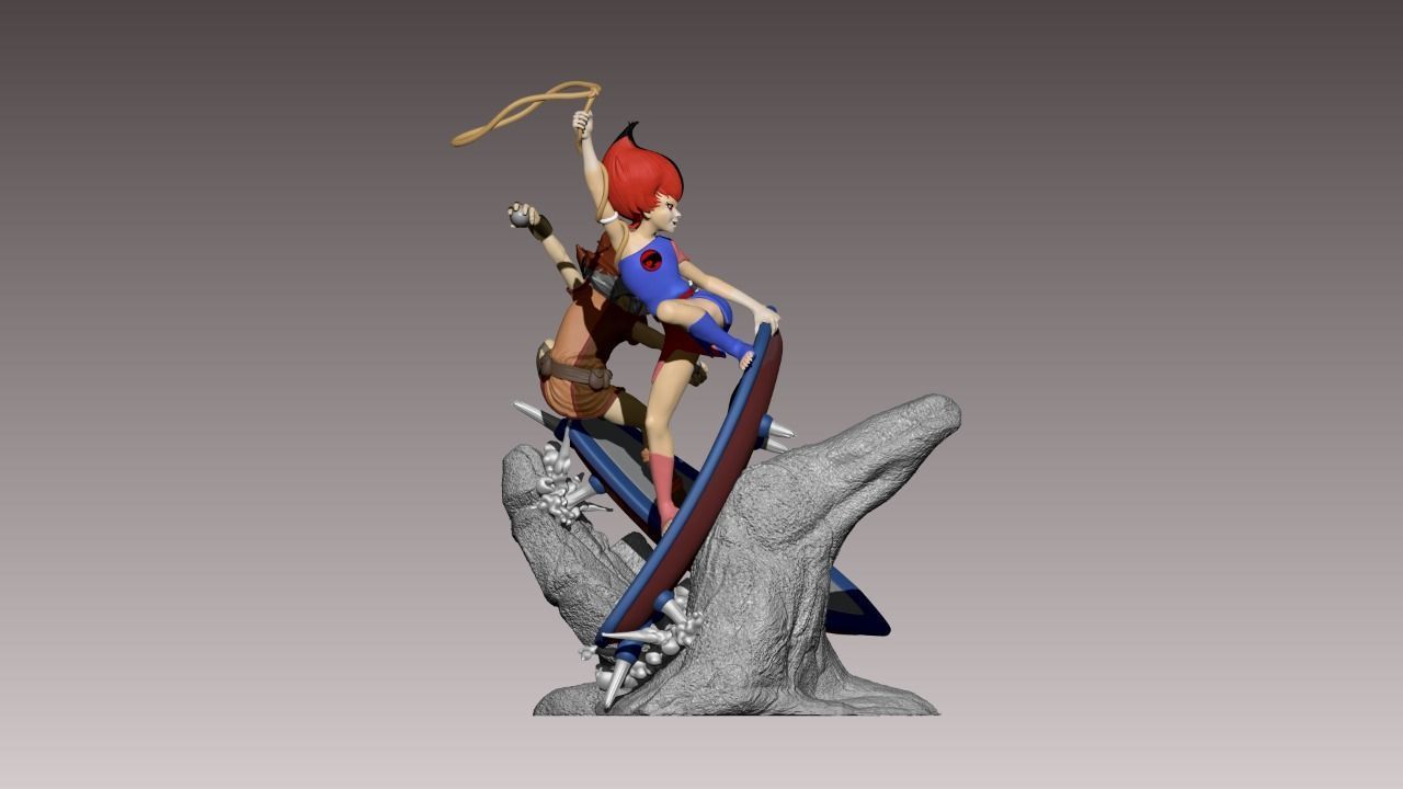 THUNDERCATS COLLECTION PACK 2 9 FULL CHARACTERS 3D print model_4