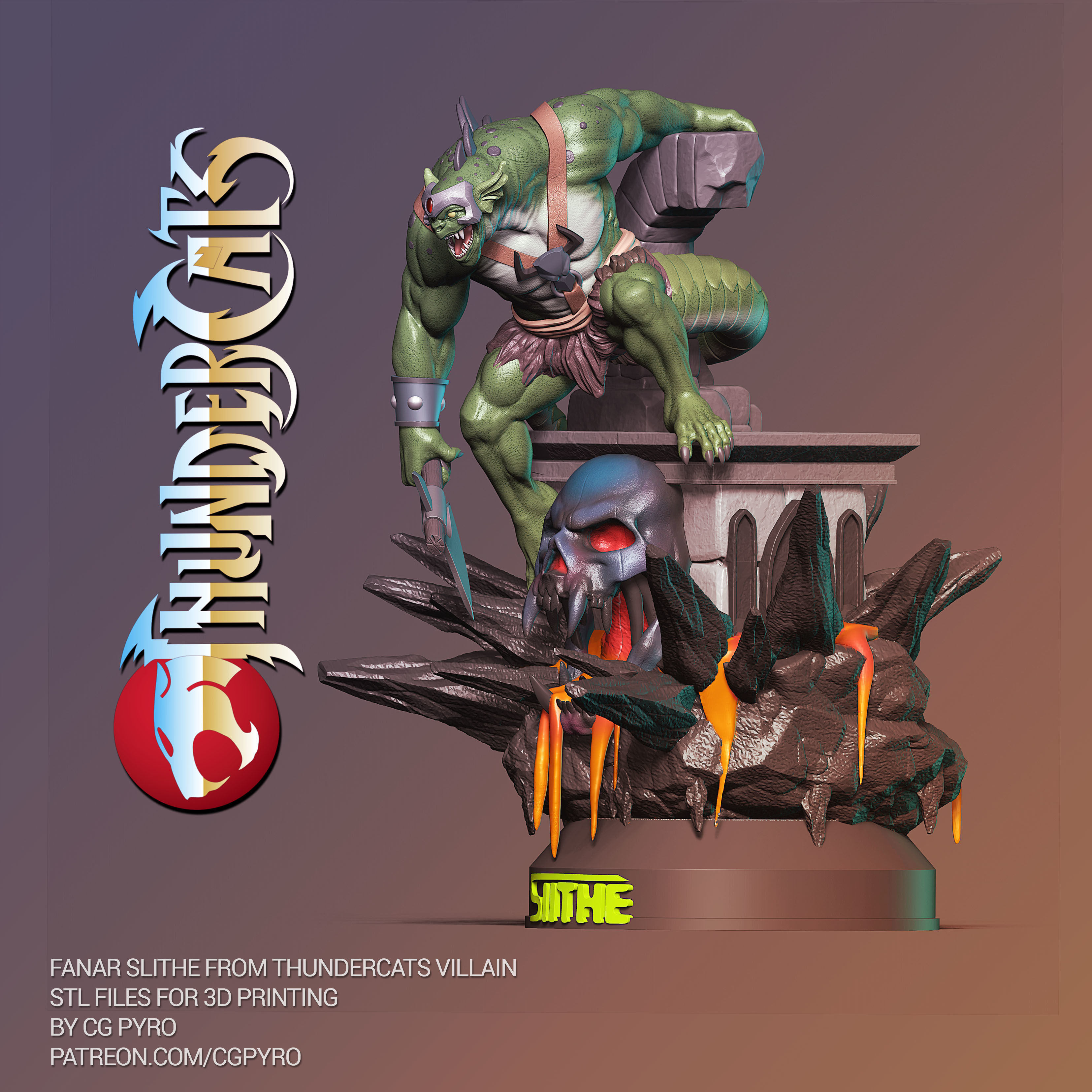 THUNDERCATS COLLECTION PACK 2 9 FULL CHARACTERS 3D print model_26