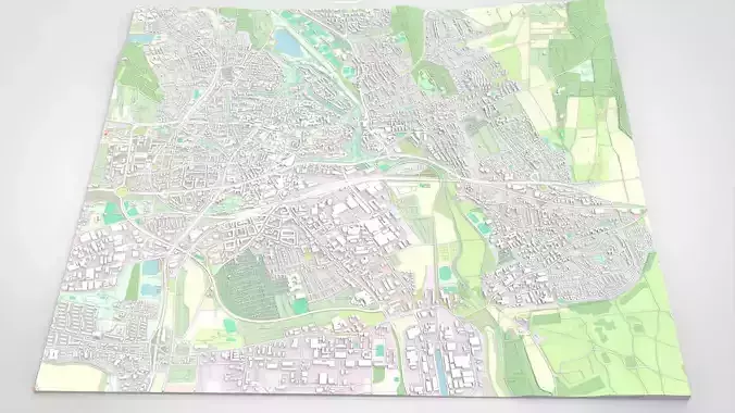 Cityscape Hildesheim Germany