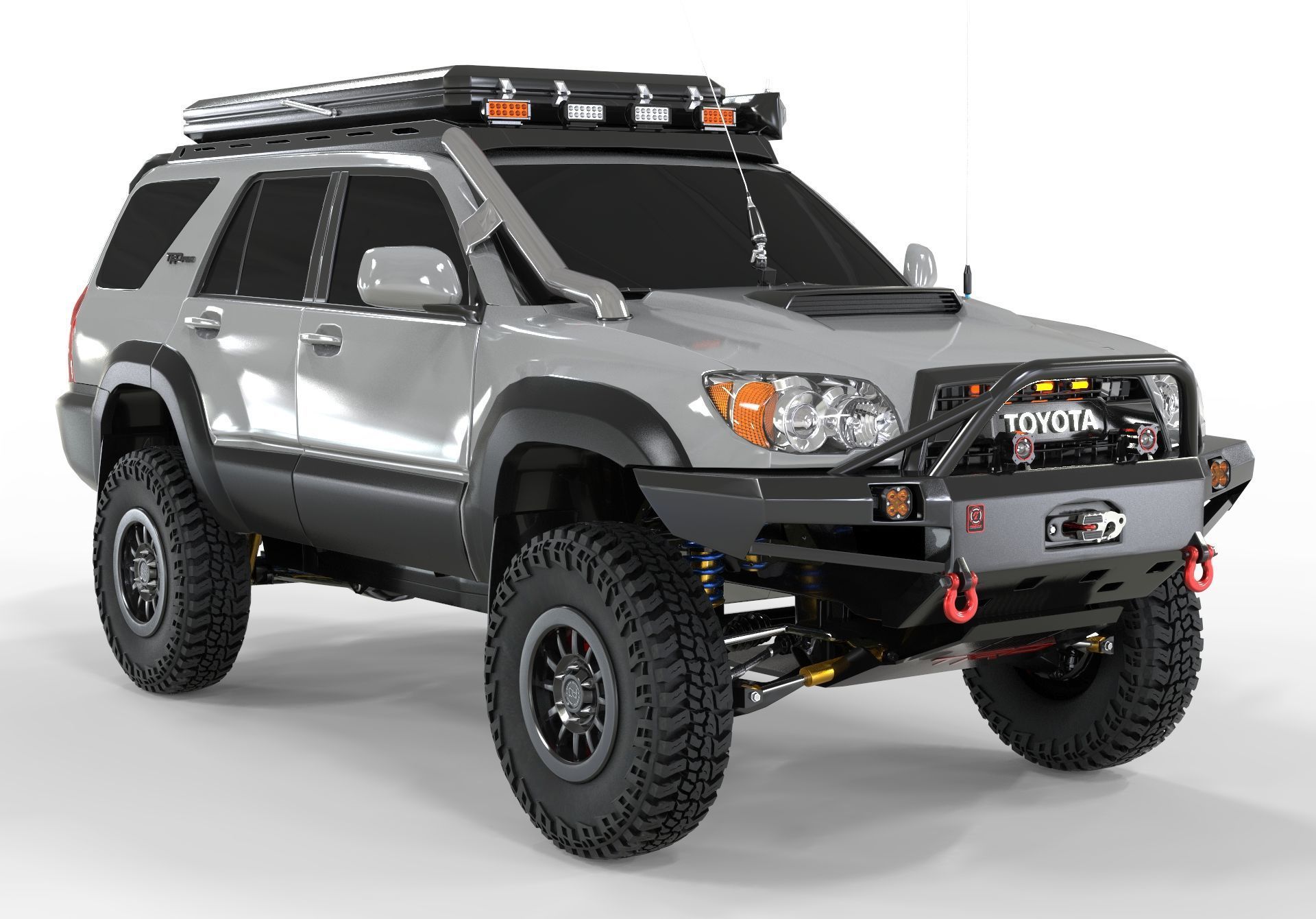Toyota 4runner 2005 Overlading Proline Accesories 3D model_6