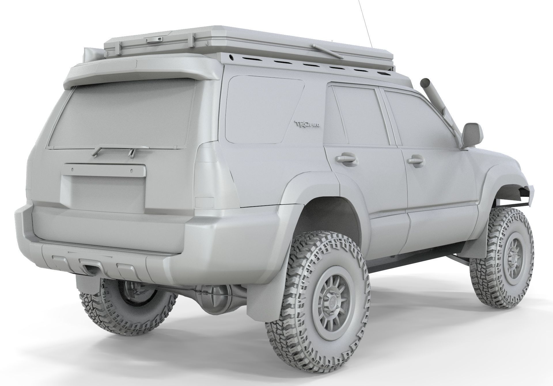 Toyota 4runner 2005 Overlading Proline Accesories 3D model_17