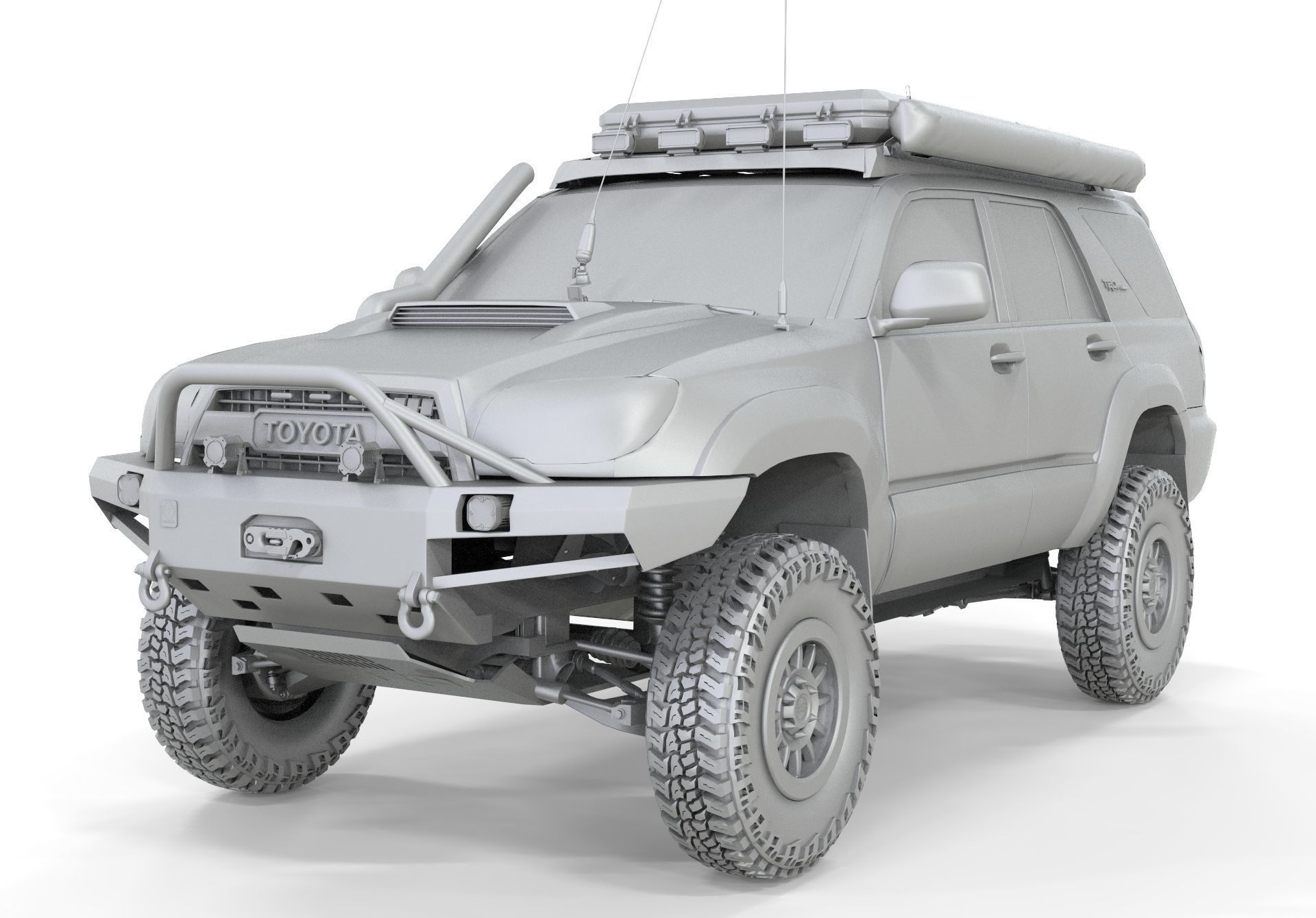 Toyota 4runner 2005 Overlading Proline Accesories 3D model_16