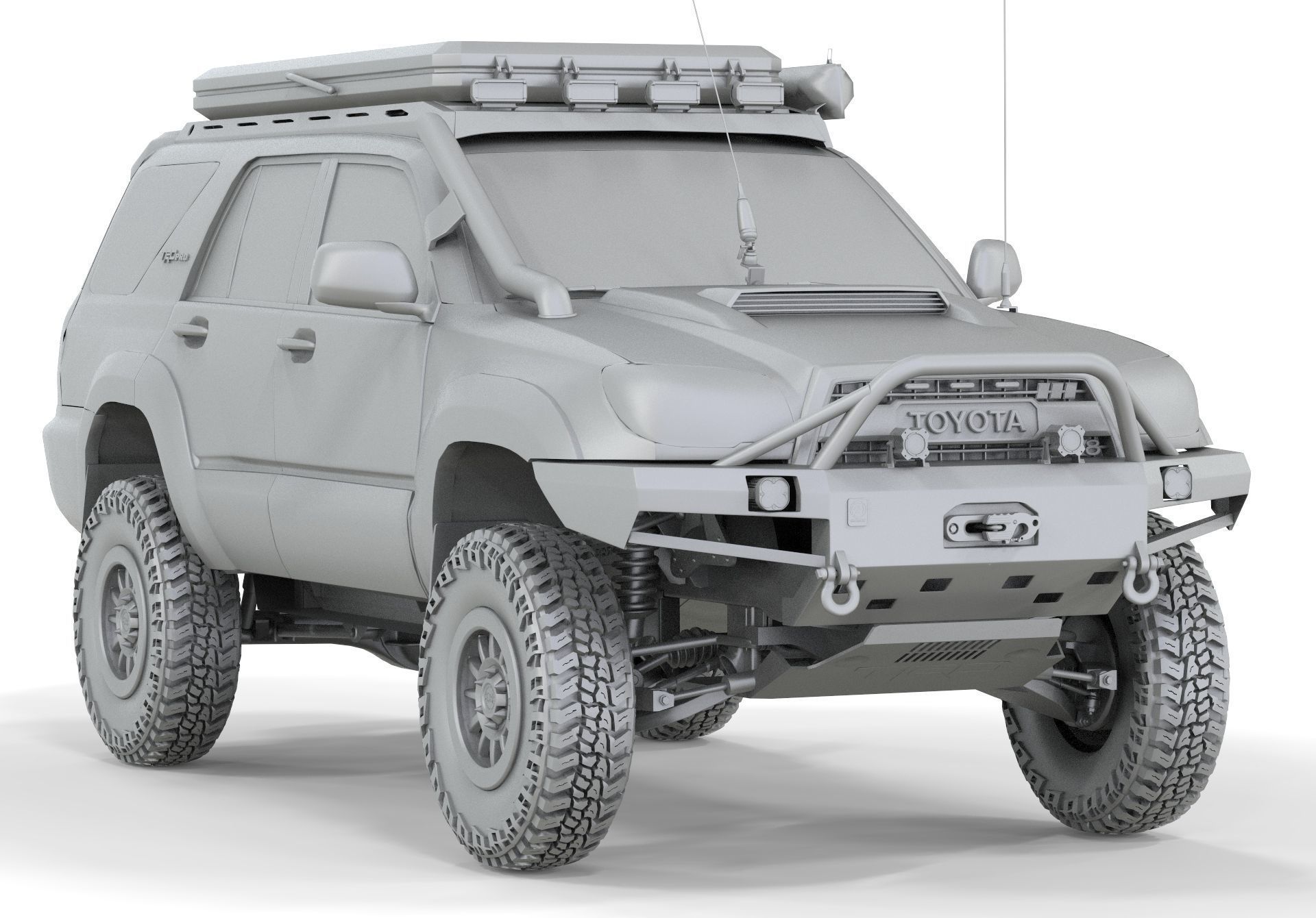 Toyota 4runner 2005 Overlading Proline Accesories 3D model_18