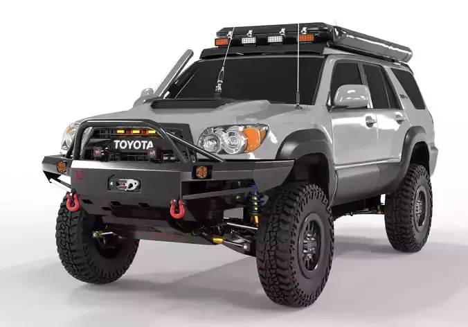 Toyota 4runner 2005 Overlading Proline Accesories 3D model