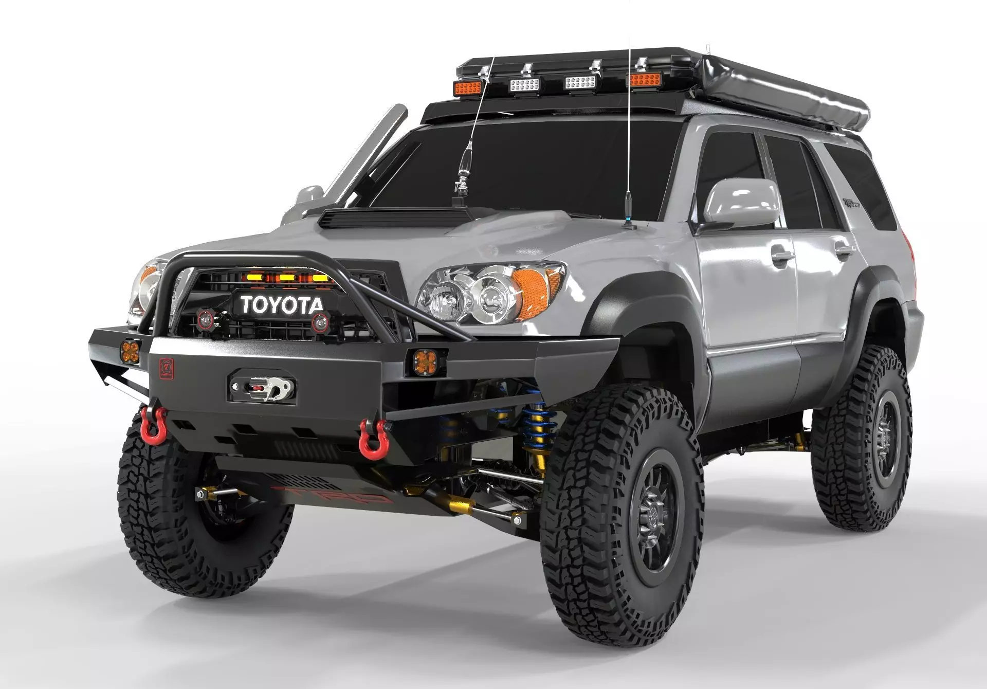 Toyota 4runner 2005 Overlading Proline Accesories 3D model_0