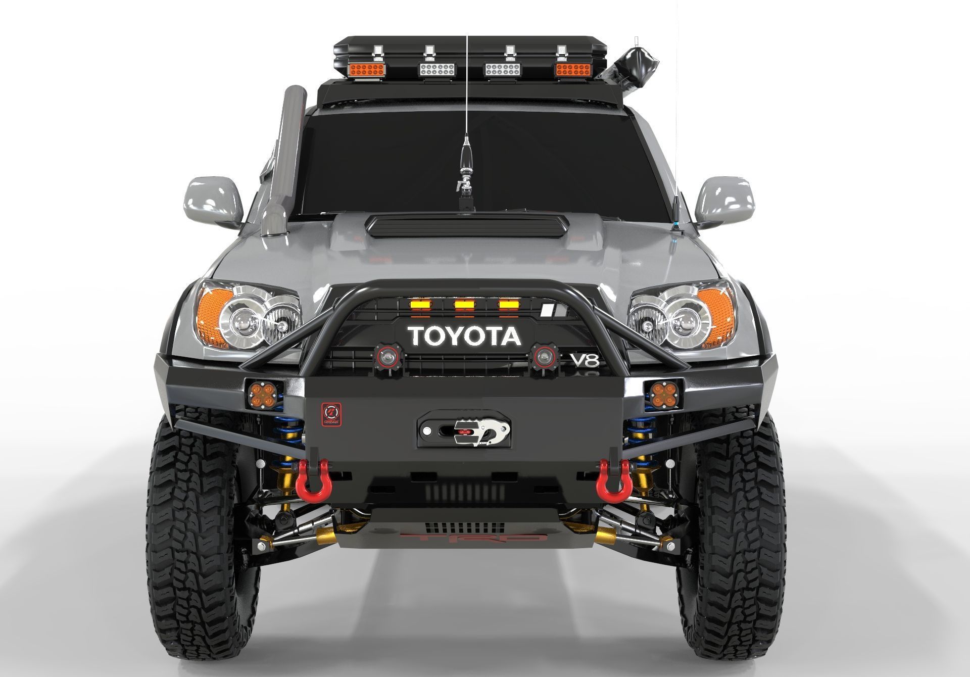 Toyota 4runner 2005 Overlading Proline Accesories 3D model_3