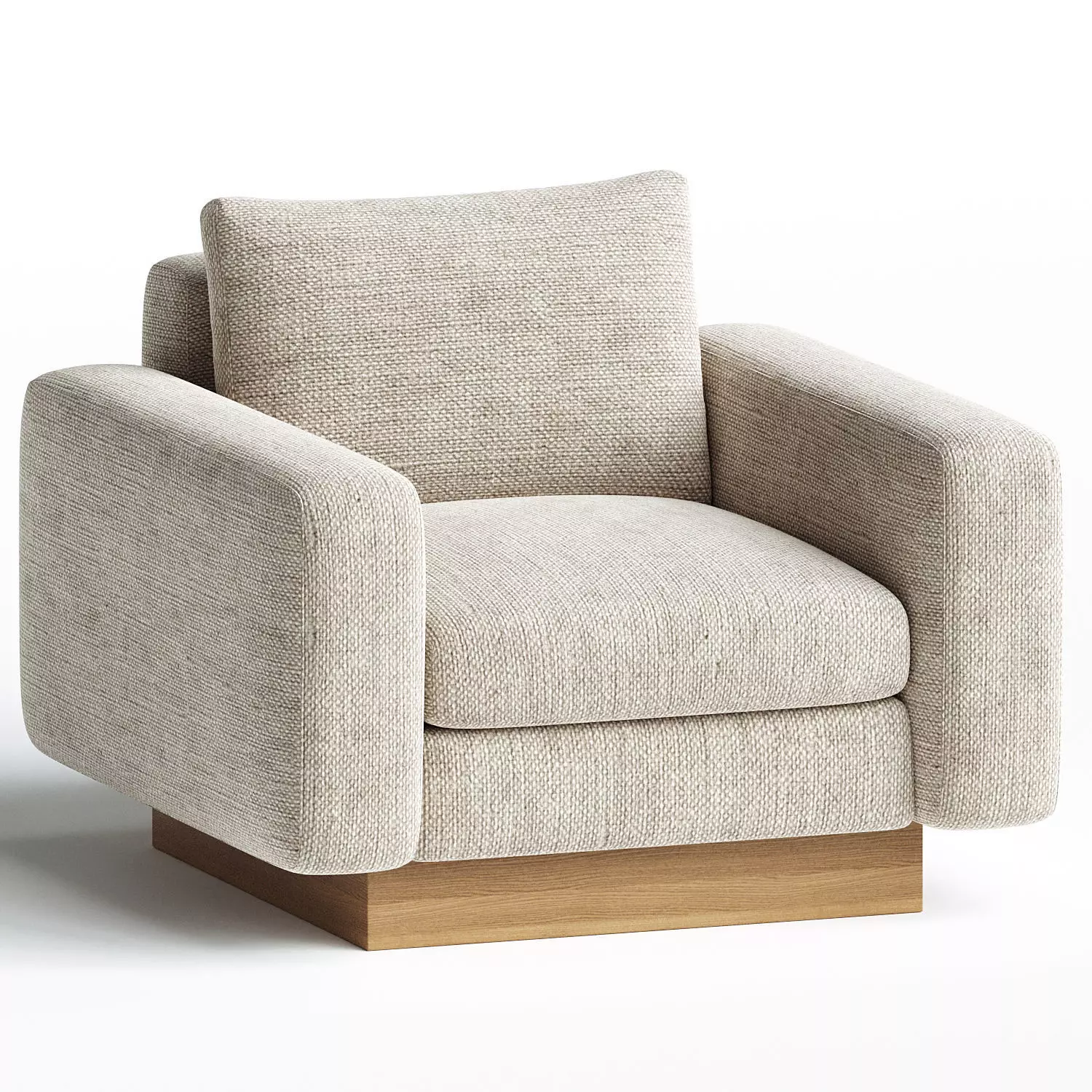 LAWSON FENNING MESA LOUNGE CHAIR 3D model