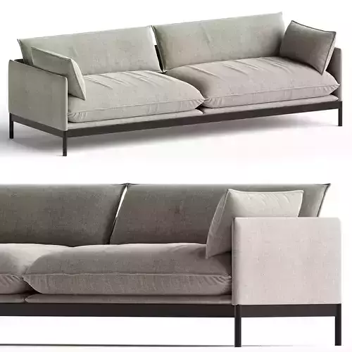 RESIDENT Carousel Low Back Sofa