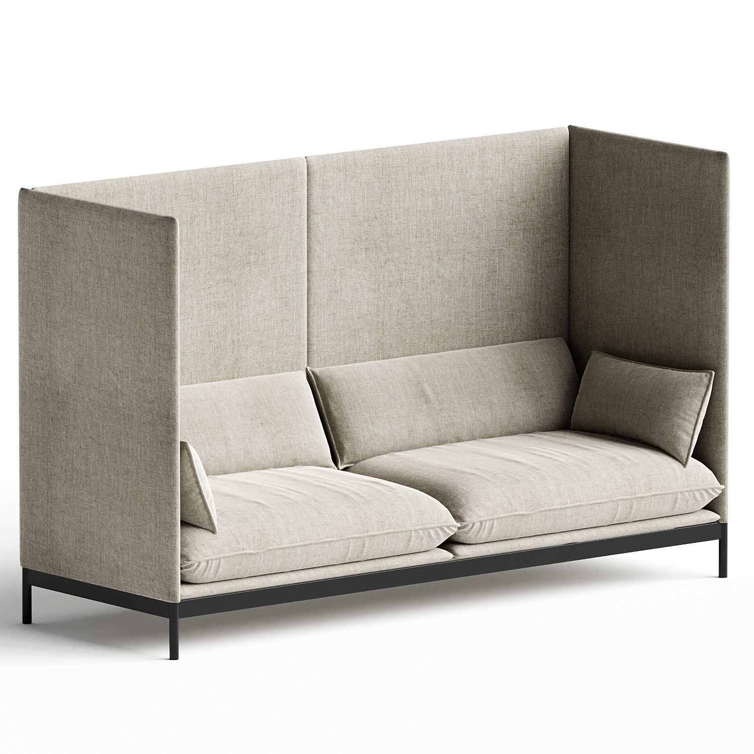 RESIDENT Carousel High Back Sofa 3D model_1