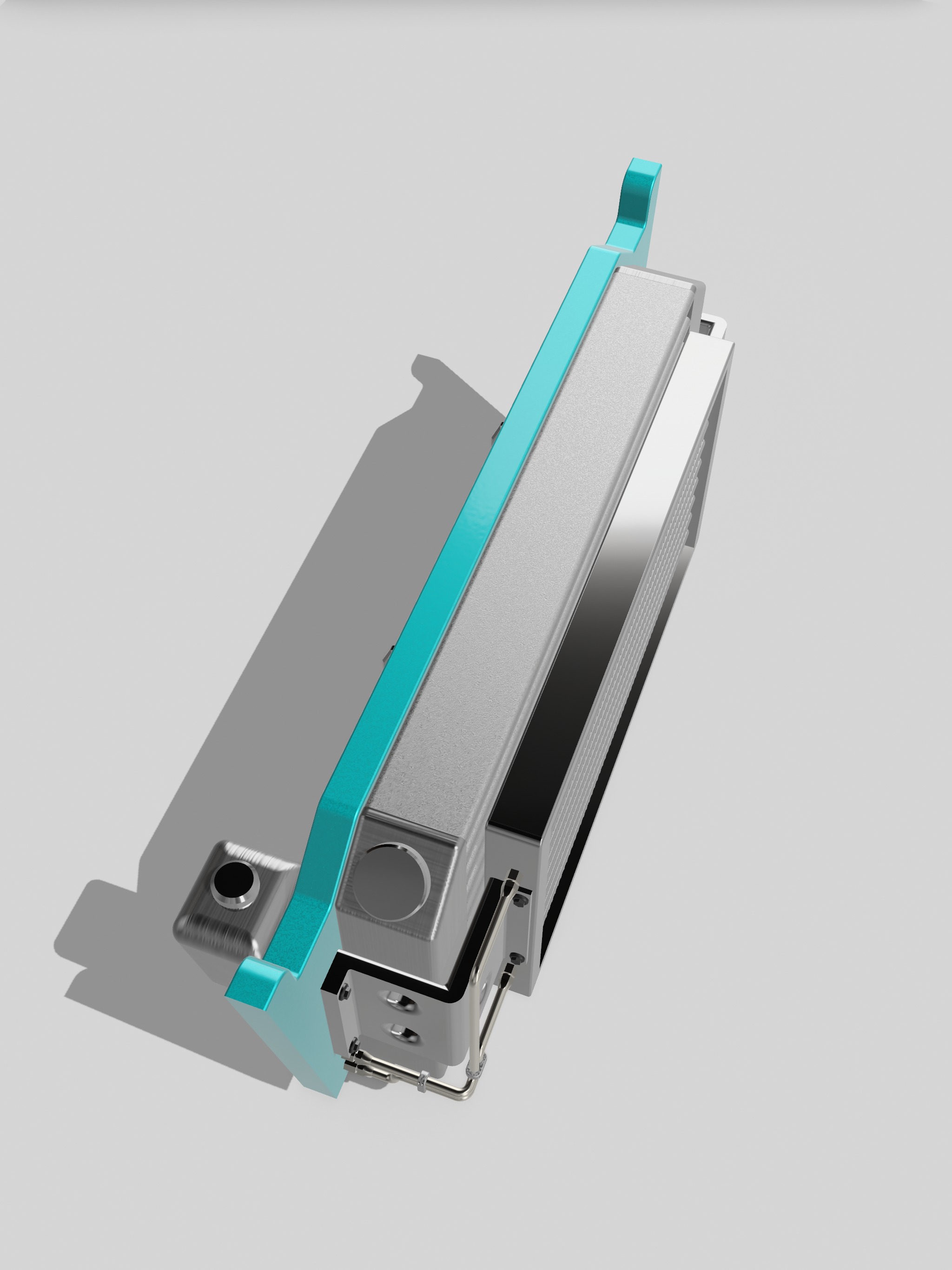 AMT 1955 Chevy Bel Air Be Cool Radiator set 3D print model_4