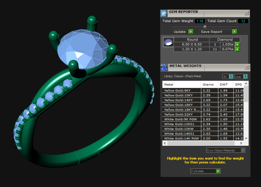 High-Quality Engagement Ring 3D print model_1