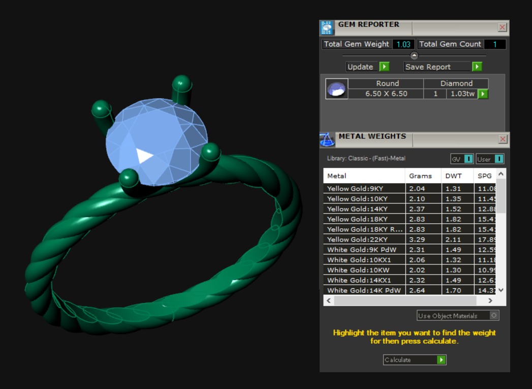 High-Quality Engagement Ring 3D print model_1