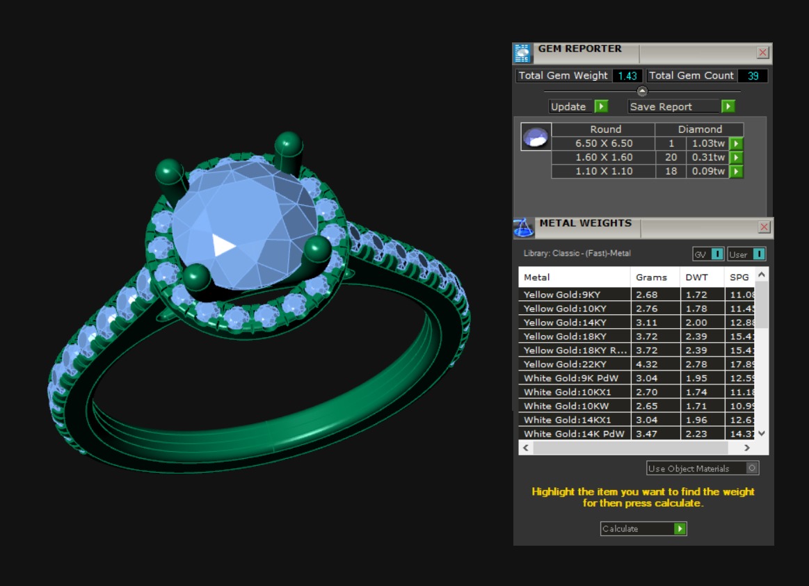 High-Quality Engagement Ring 3D print model_1