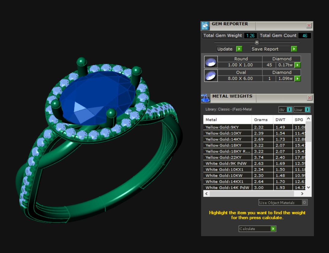 High-Quality Engagement Ring 3D print model_1