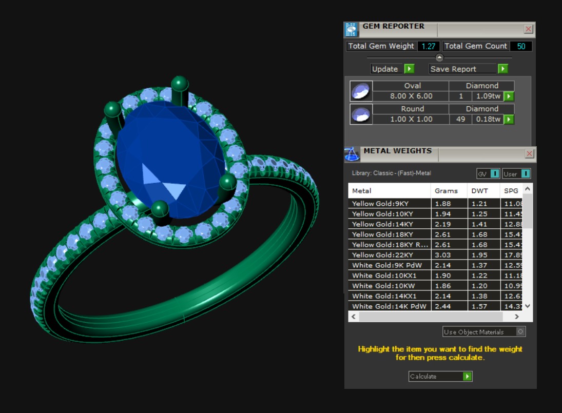 High-Quality Engagement Ring 3D print model_1