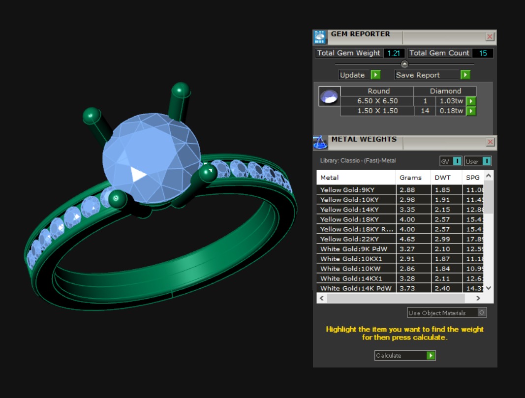 High-Quality Engagement Ring 3D print model_1