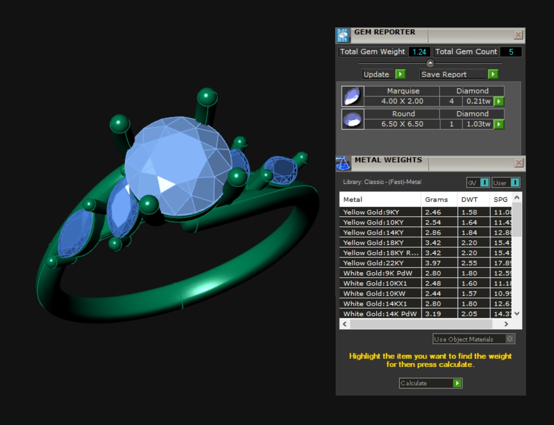 High-Quality Engagement Ring 3D print model_1