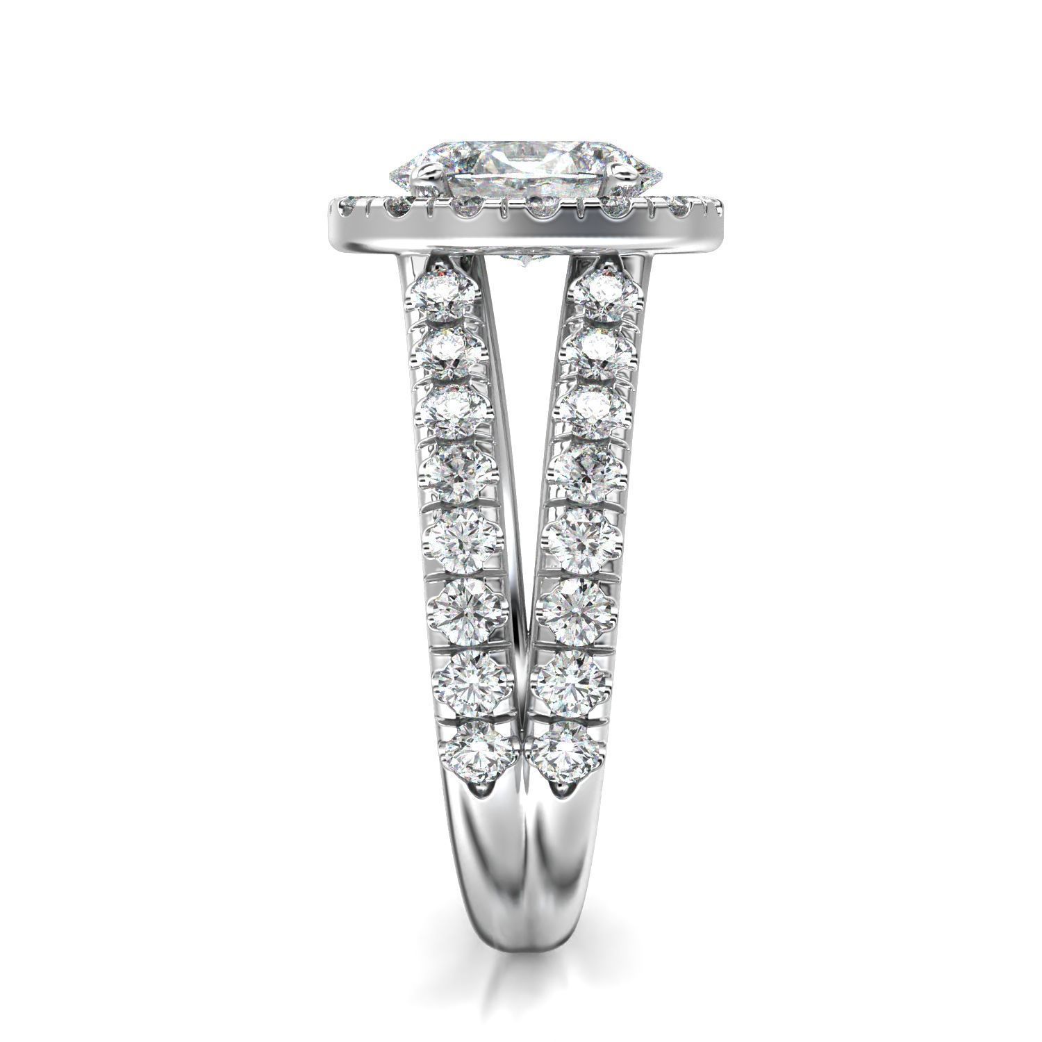 High-Quality Engagement Ring   3D print model_11