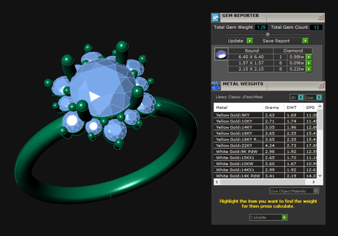 High-Quality Engagement Ring   3D print model_1