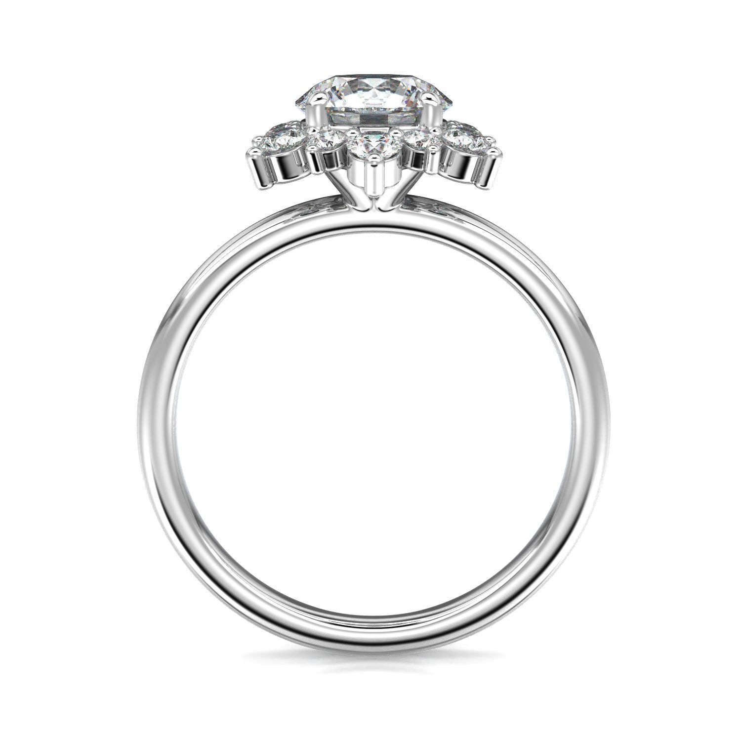 High-Quality Engagement Ring   3D print model_23