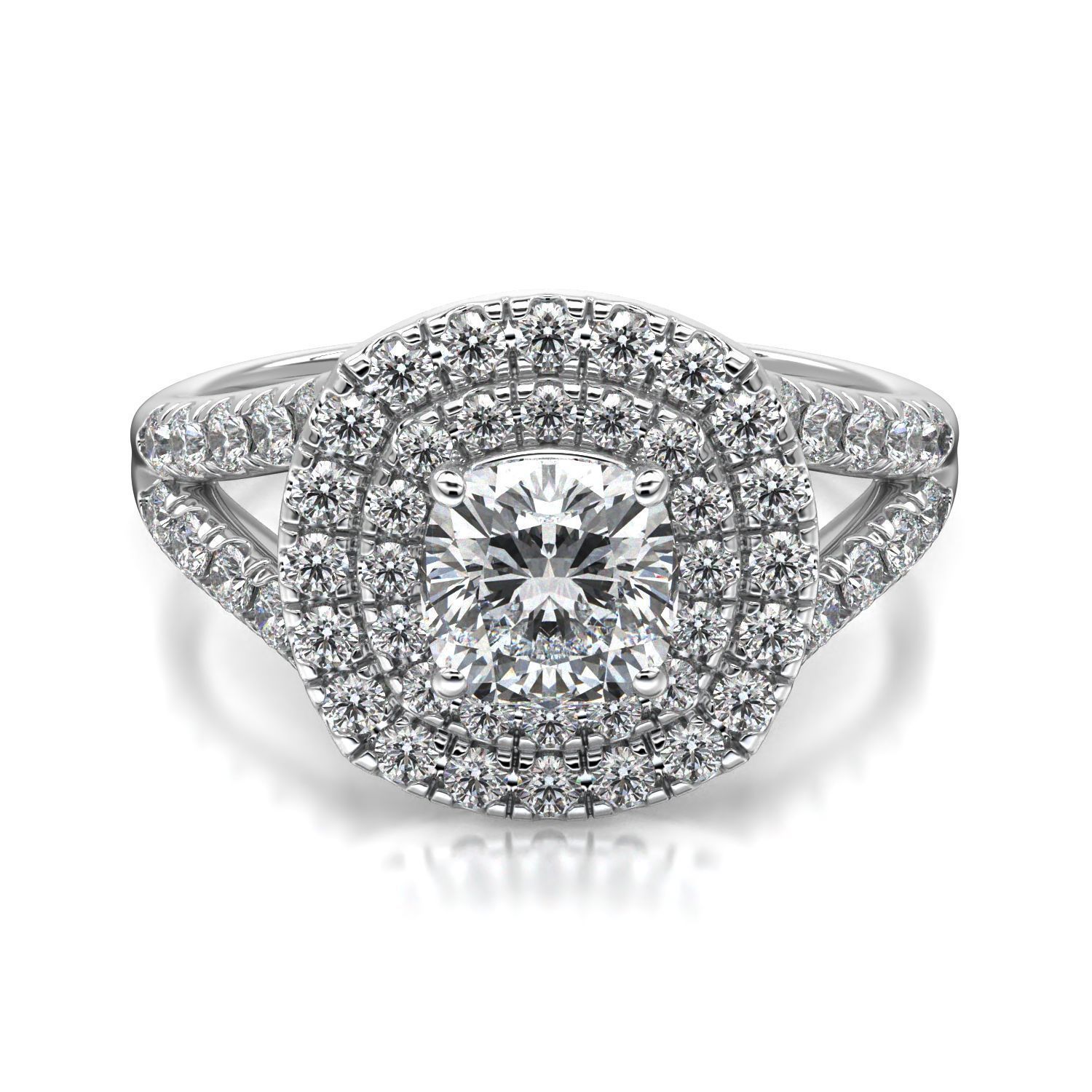 High-Quality Engagement Ring   3D print model_14