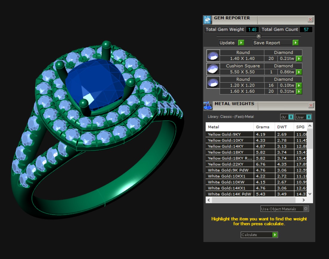 High-Quality Engagement Ring   3D print model_1
