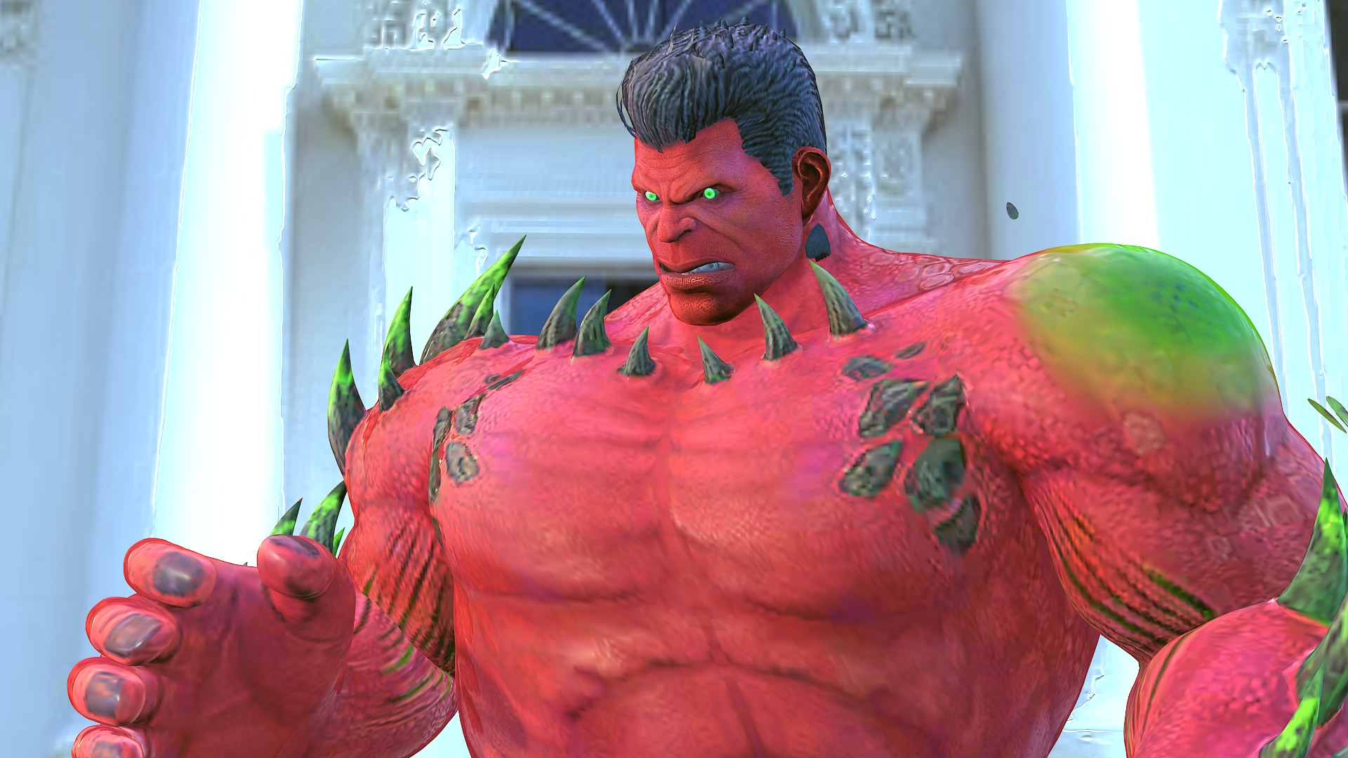 red Hulk first look  3D model_3