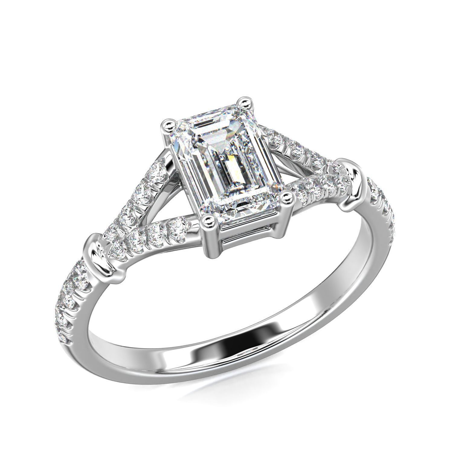High-Quality Engagement Ring   3D print model_22