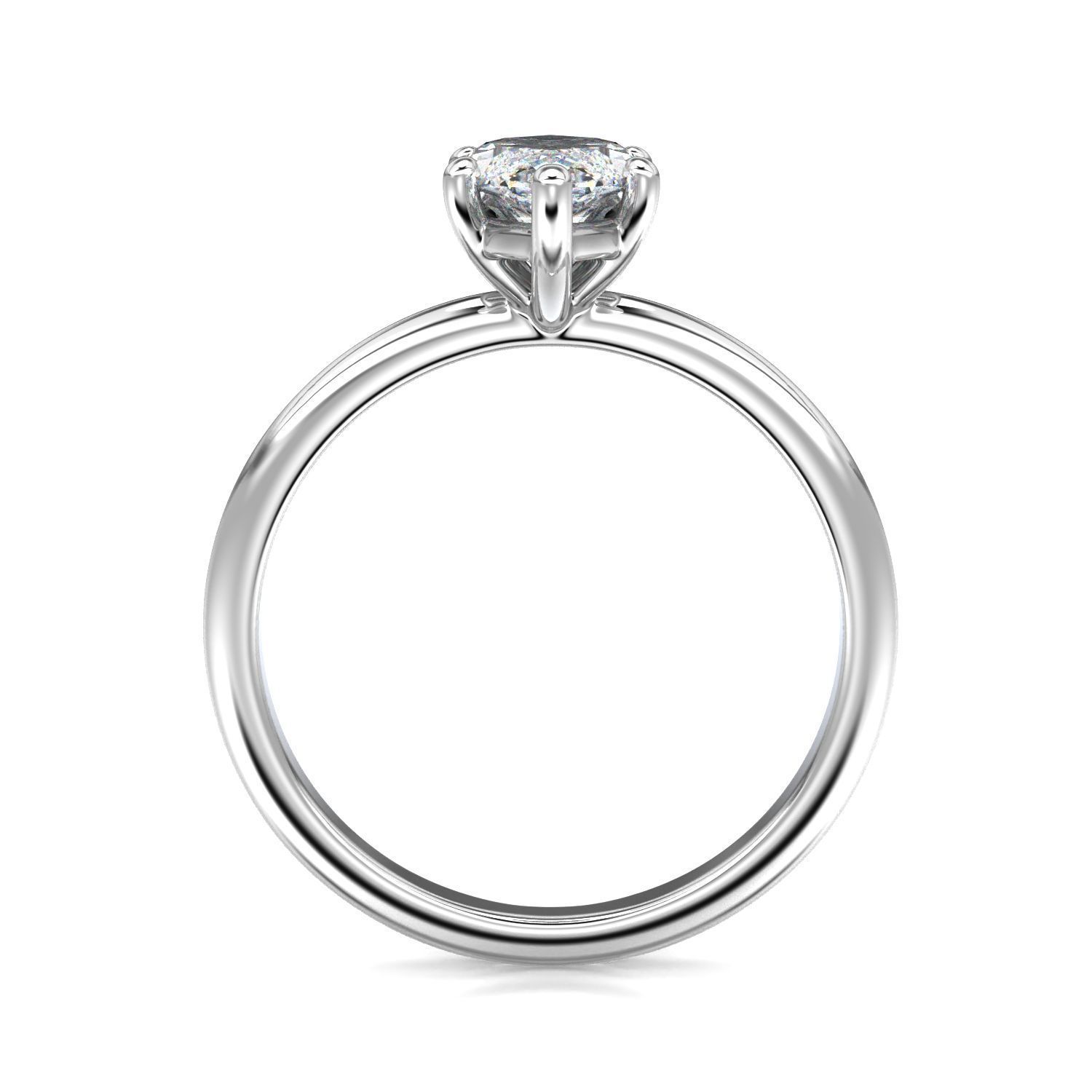 High-Quality Engagement Ring   3D print model_25