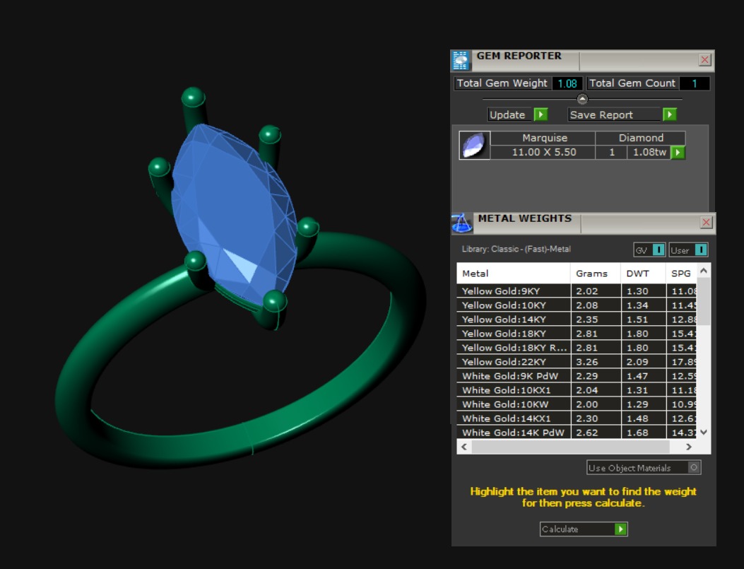 High-Quality Engagement Ring   3D print model_1