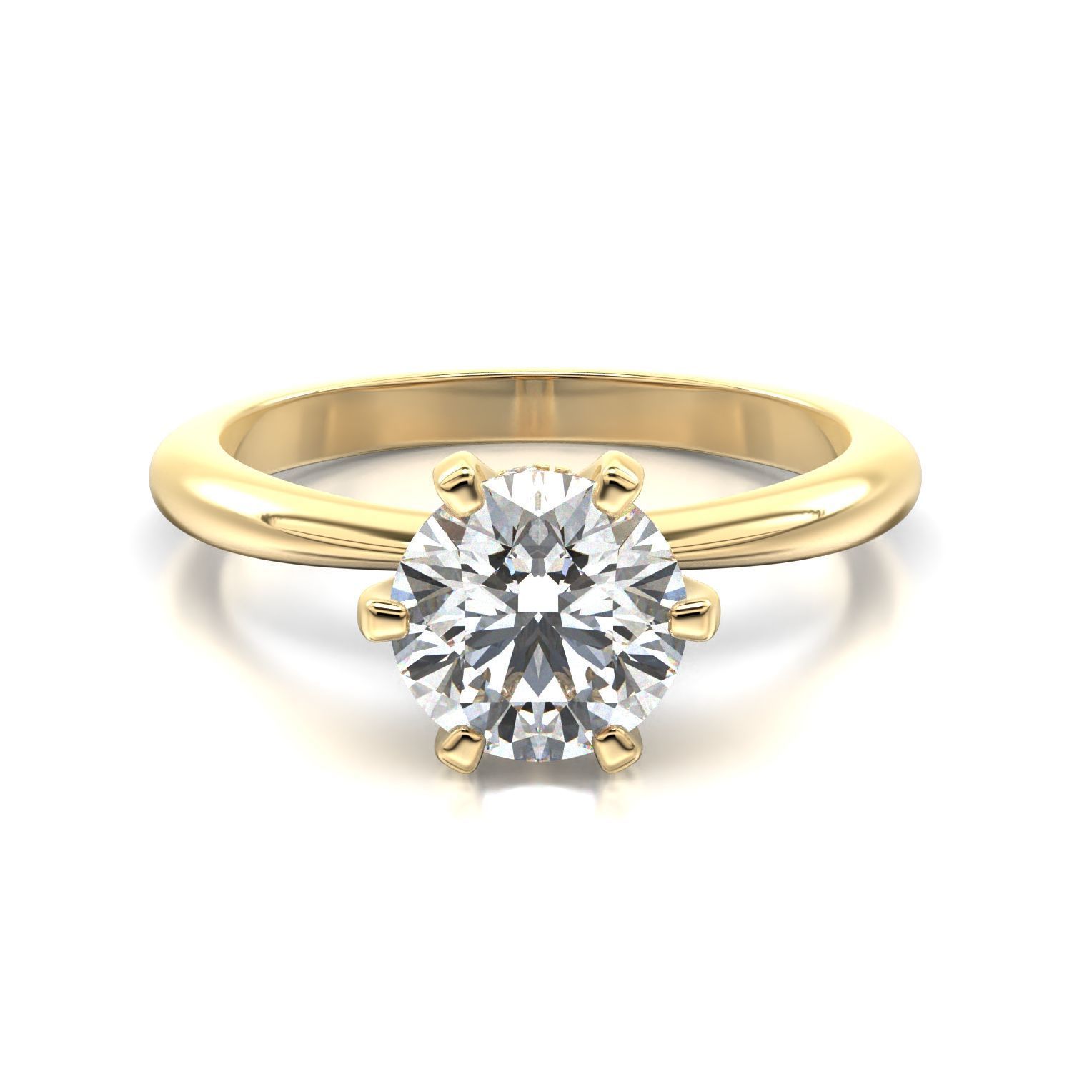 High-Quality Engagement Ring   3D print model_12