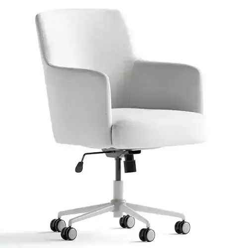 Tommy Hilfiger Belmont Home Office Chair Ivory Fabric