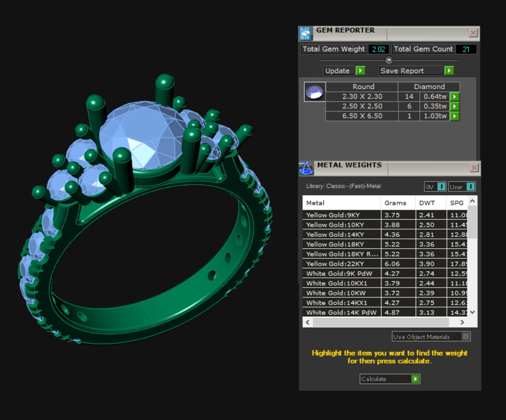 High-Quality Engagement Ring 3D print model_1