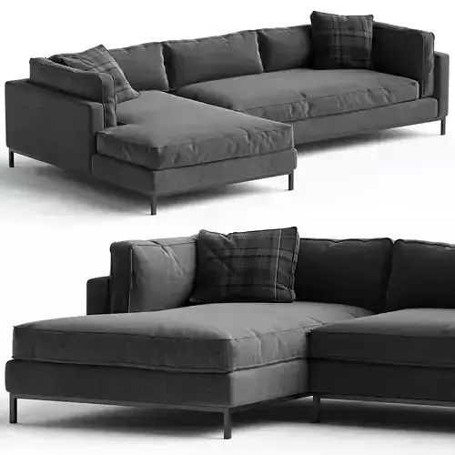 Grammercy 2 Piece Sectional Bennett Moon