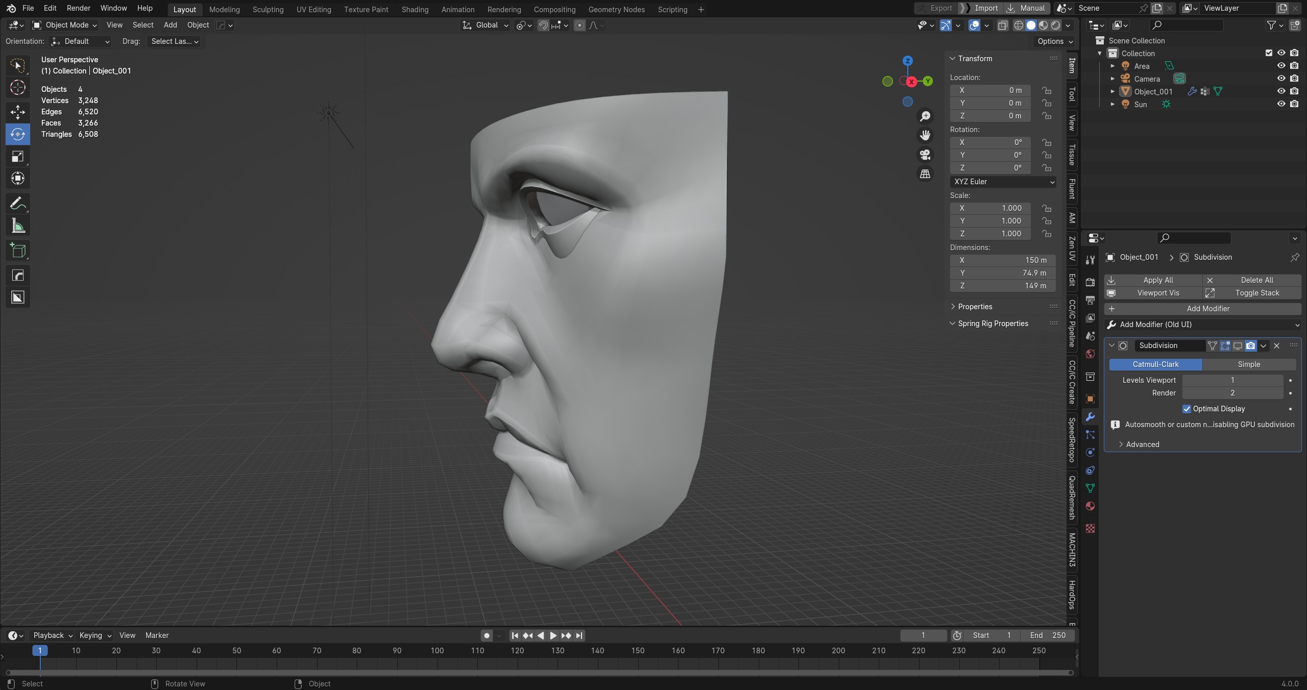 Hero face mask solid model 3D print model_2