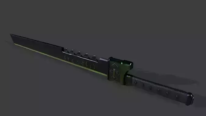 Game Ready necrotic sword